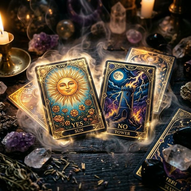 Lectura de tarot enfocada en una pregunta concreta